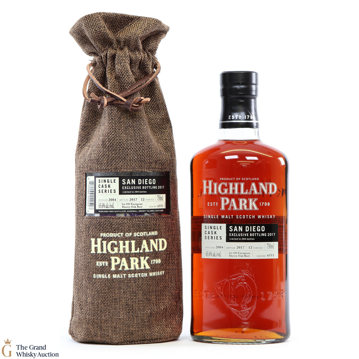 Highland Park - 12 Year Old - Single Cask #6551 - San Diego
