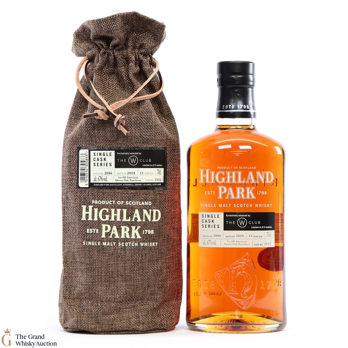 Highland Park - 11 Year Old - Single Cask #2132 - The W Club