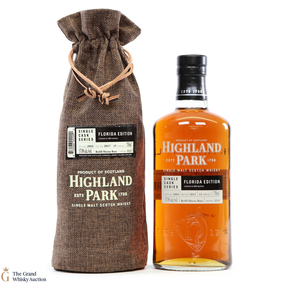 Highland Park - 15 Year Old - Single Cask #3233 - Florida