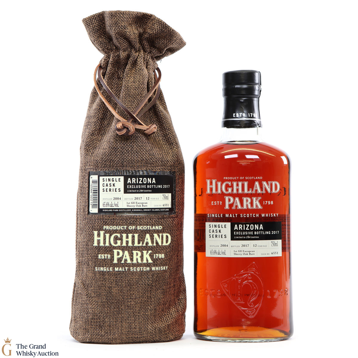 Highland Park - 12 Year Old - Single Cask #6551 - Arizona 75cl