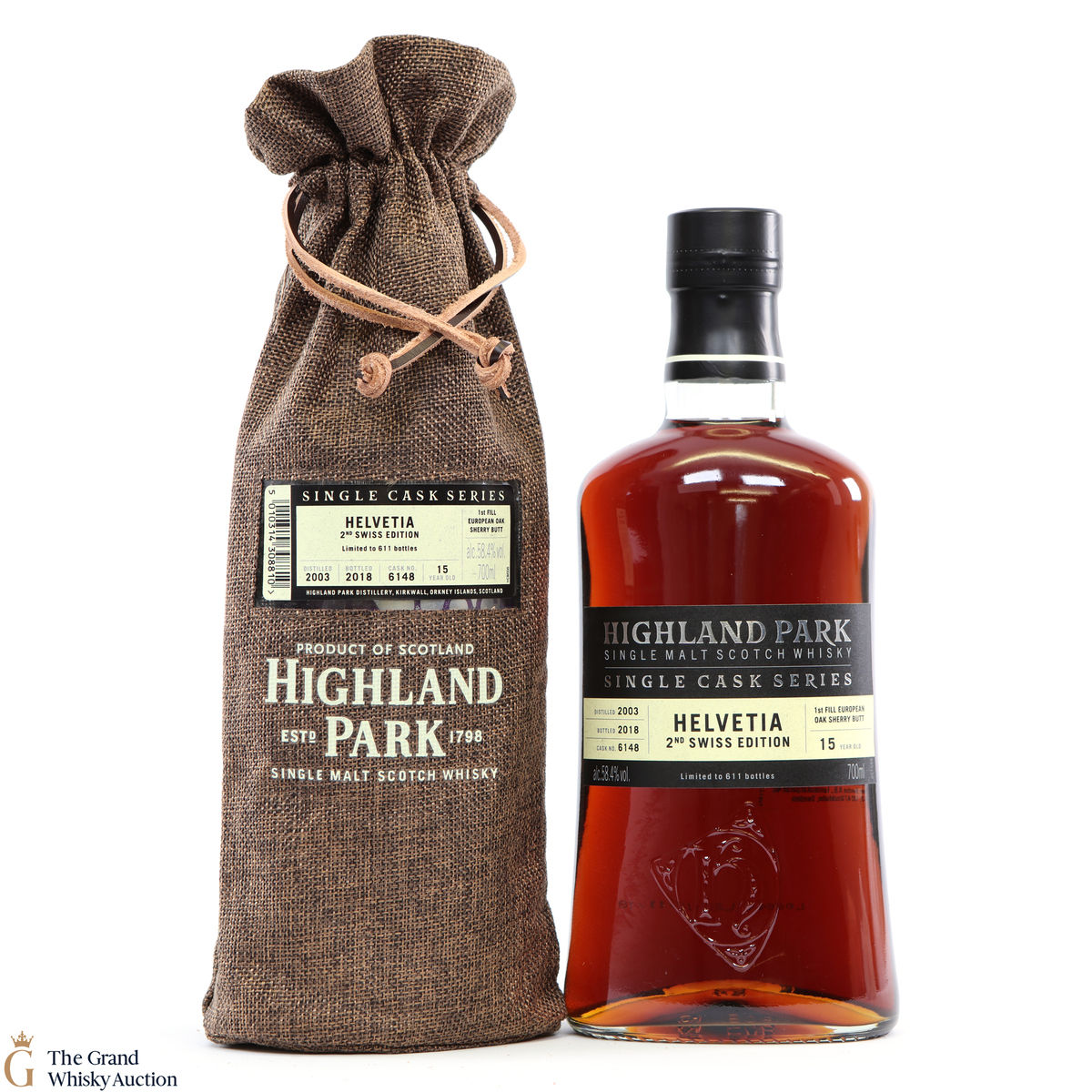 Highland Park - 15 Year Old - Single Cask Series - Helvetia 2nd Swiss Edition #6148