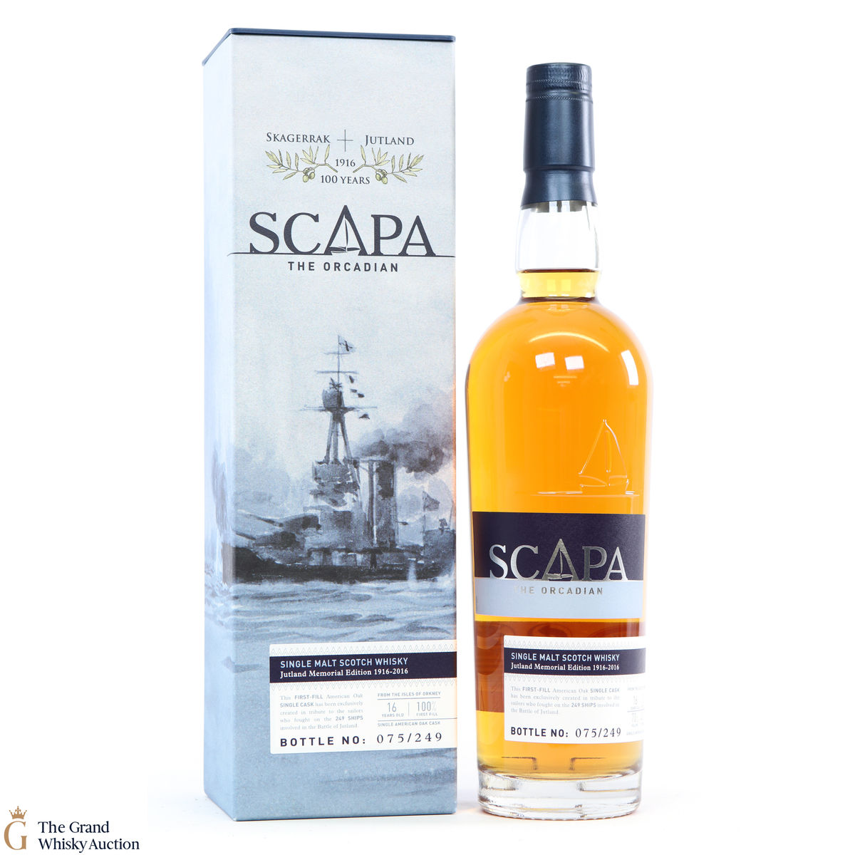 Scapa - 16 Year Old  - Jutland Memorial 100th Anniversary Edition - Single Cask