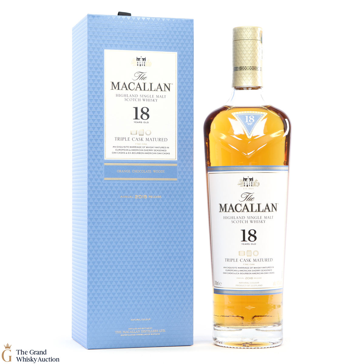 Macallan - 18 Year Old - Triple Cask 2018 (Fine Oak)