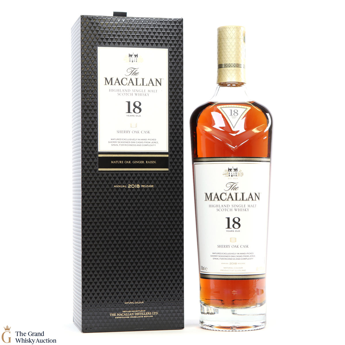 Macallan - 18 Year Old Sherry Oak (2018)