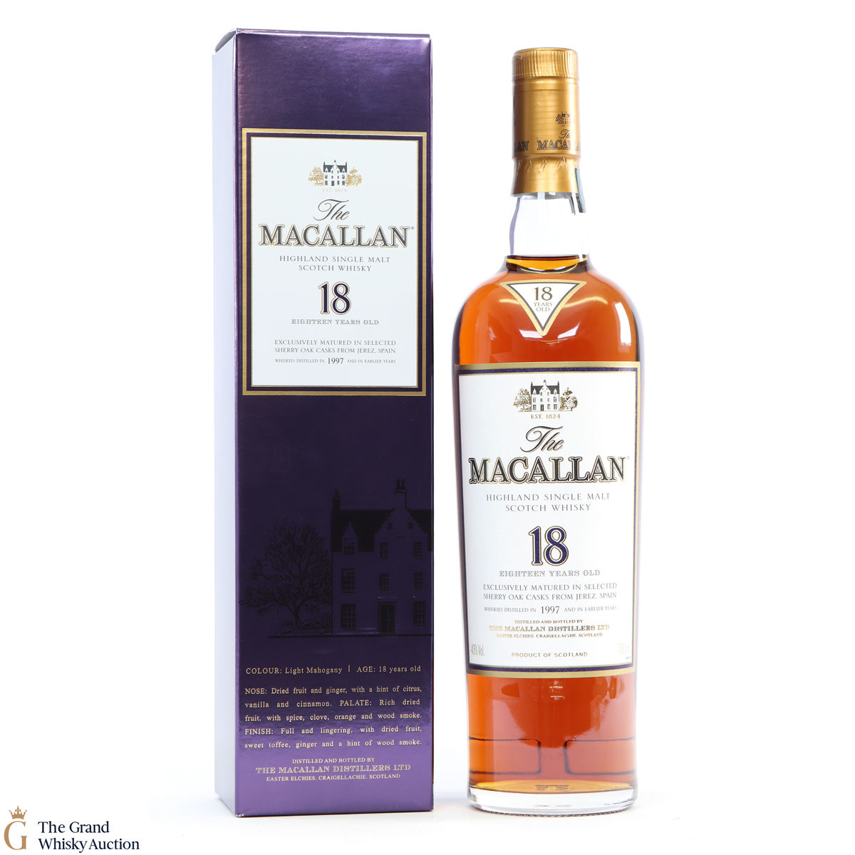 Macallan - 18 Year Old Sherry Oak (1997)