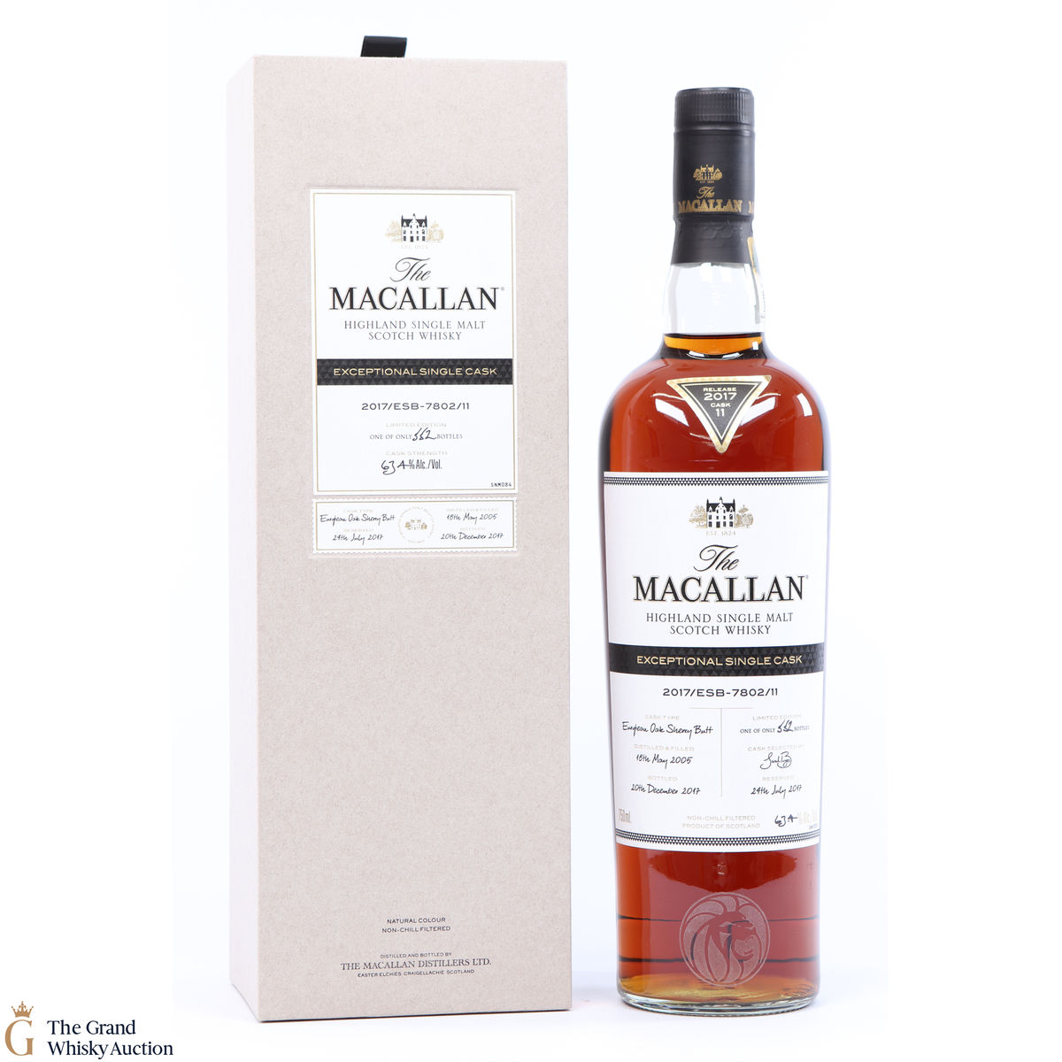 Macallan - Exceptional Single Cask 2017/ESB-7802/11 2005