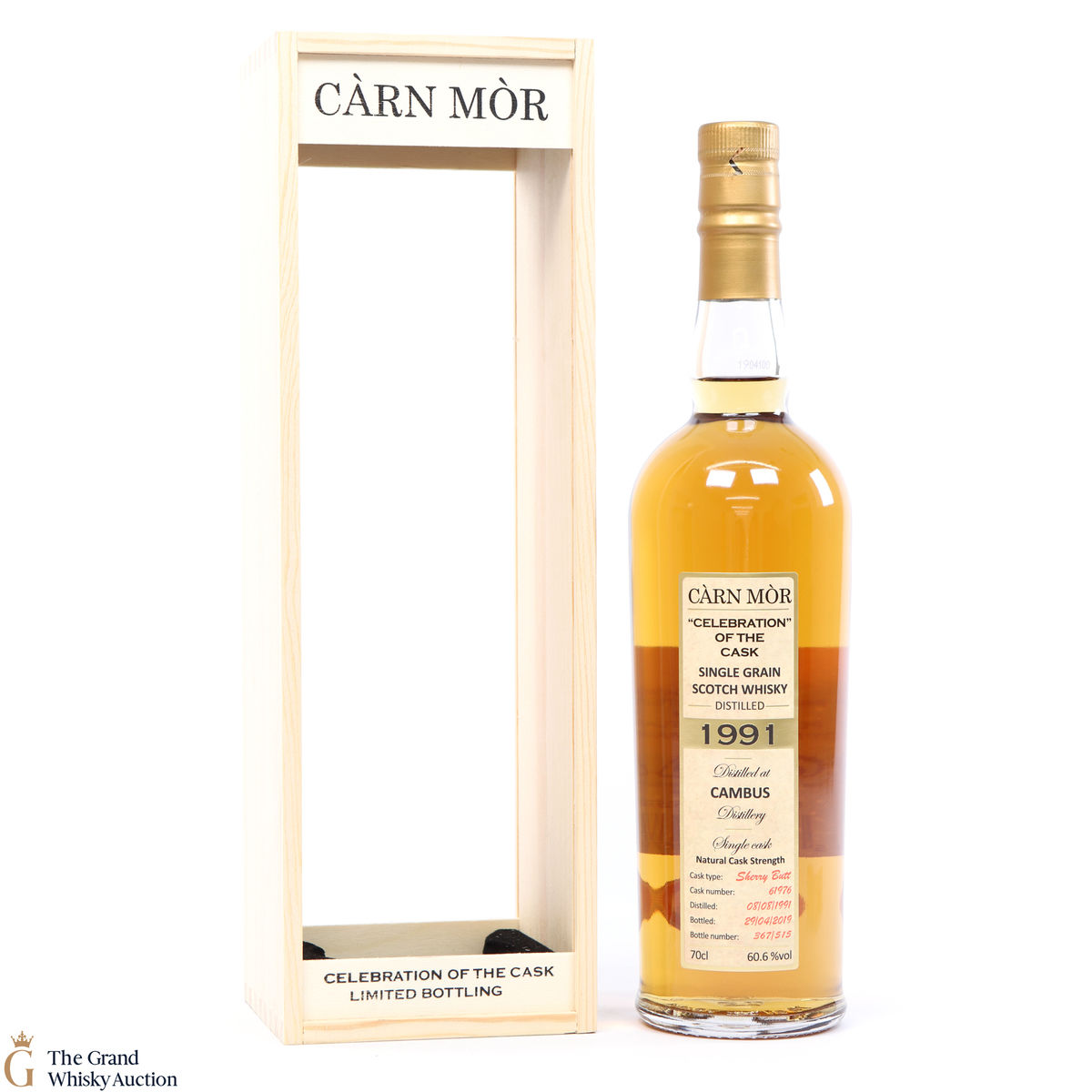 Cambus - 28 Year Old Càrn Mòr 1991 - Celebration of the Cask