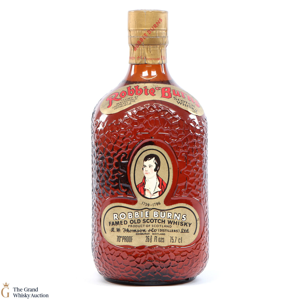 Robbie Burns - Old Scotch Whisky 1970s