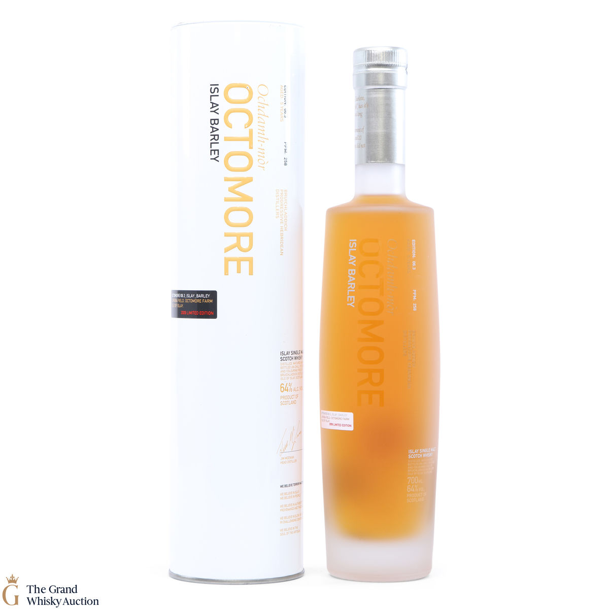 Bruichladdich - Octomore 6.3 - 5 Year Old-  2009 - Islay Barley 