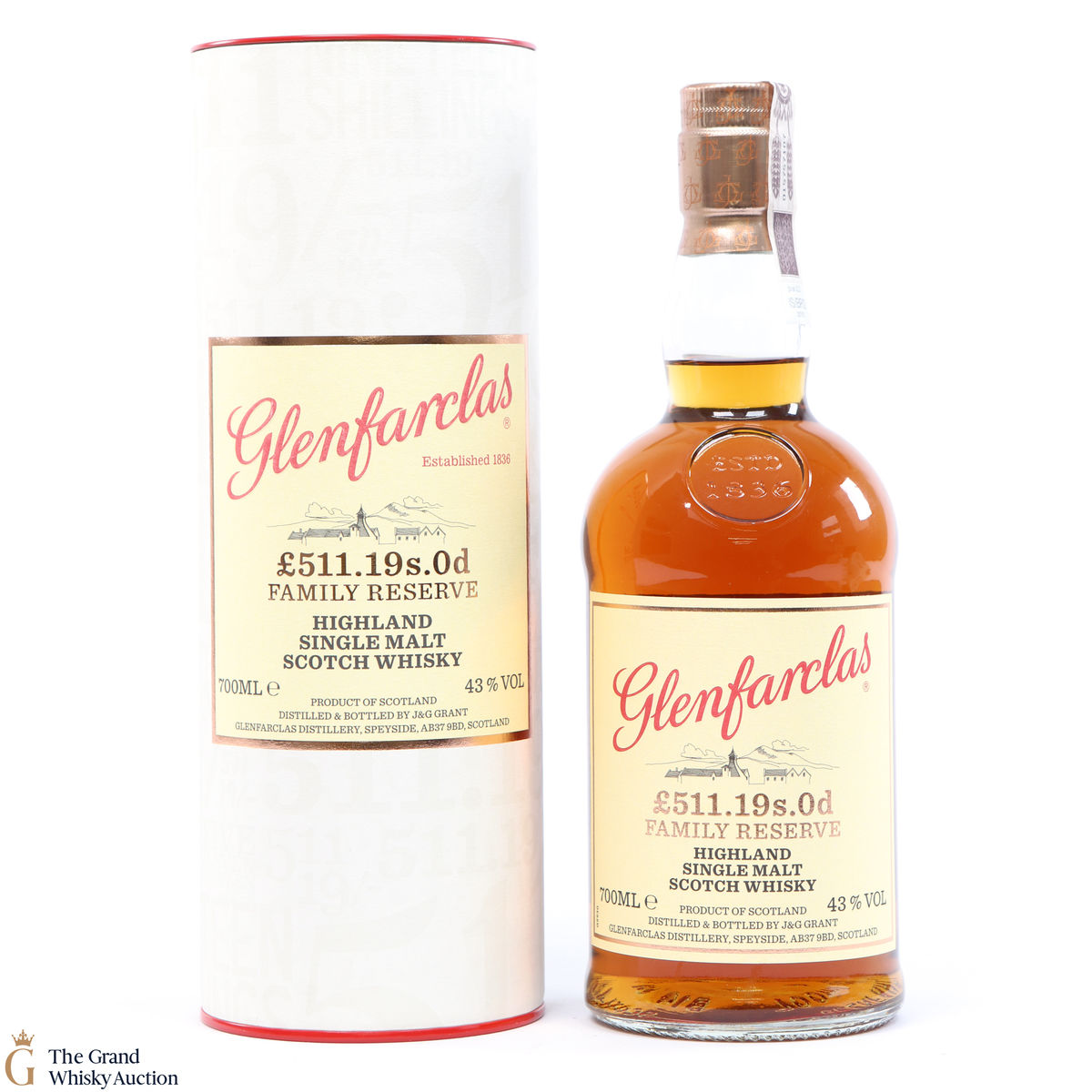 Glenfarclas - £511.19s.0d - Family Reserve