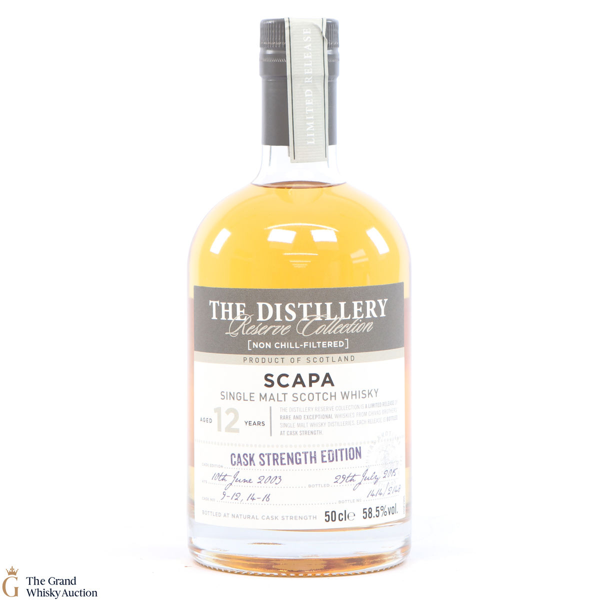 Scapa - 12 Year Old 2003 - Cask Strength Edition 9-12 & 14-16