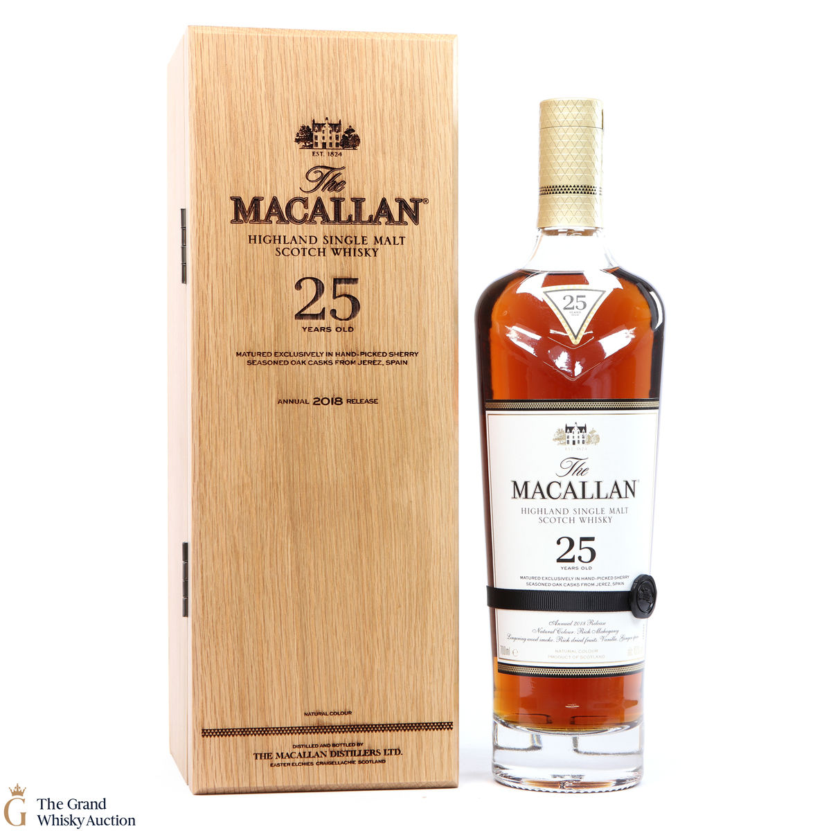 Macallan - 25 Year Old - Sherry Oak - 2018
