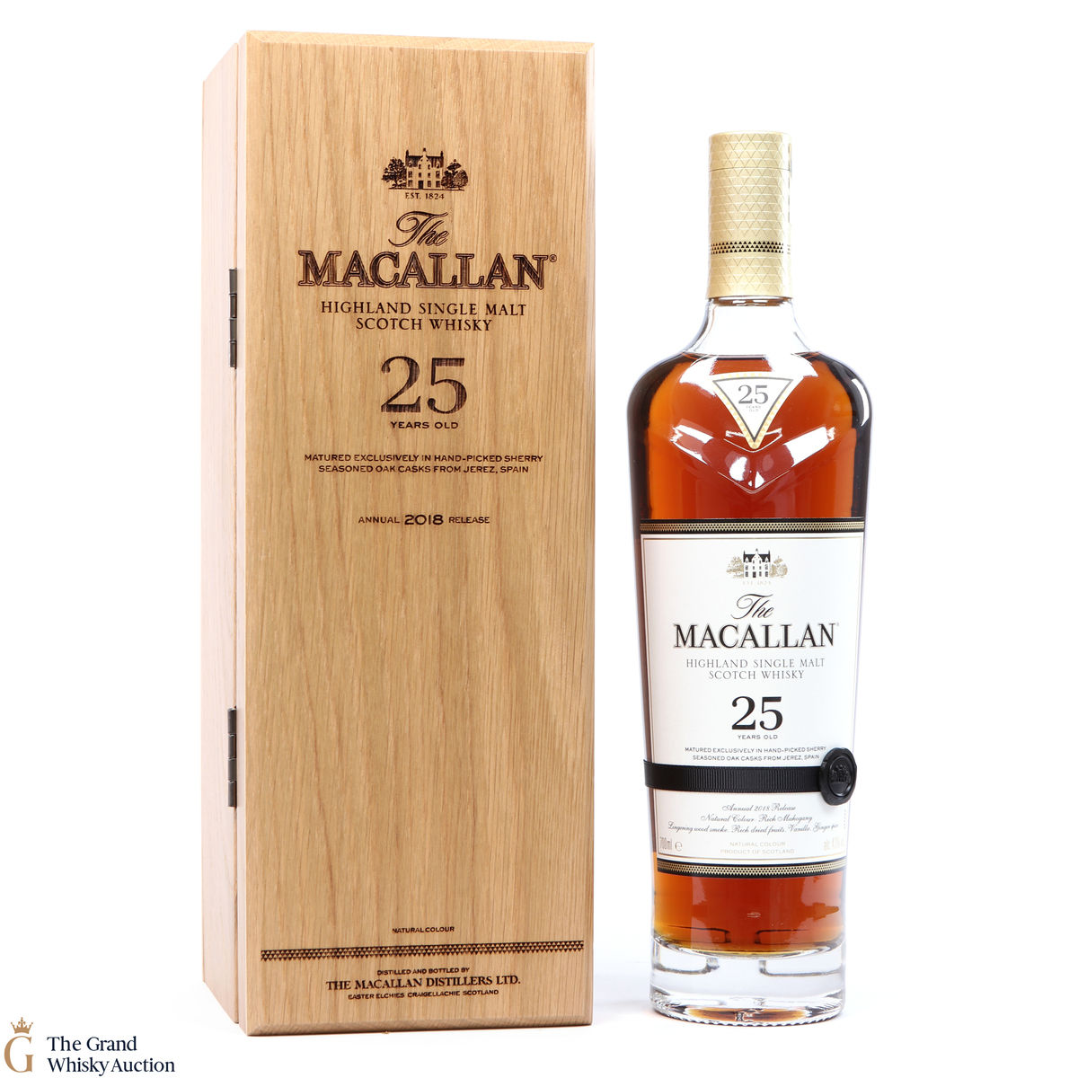 Macallan - 25 Year Old - Sherry Oak - 2018