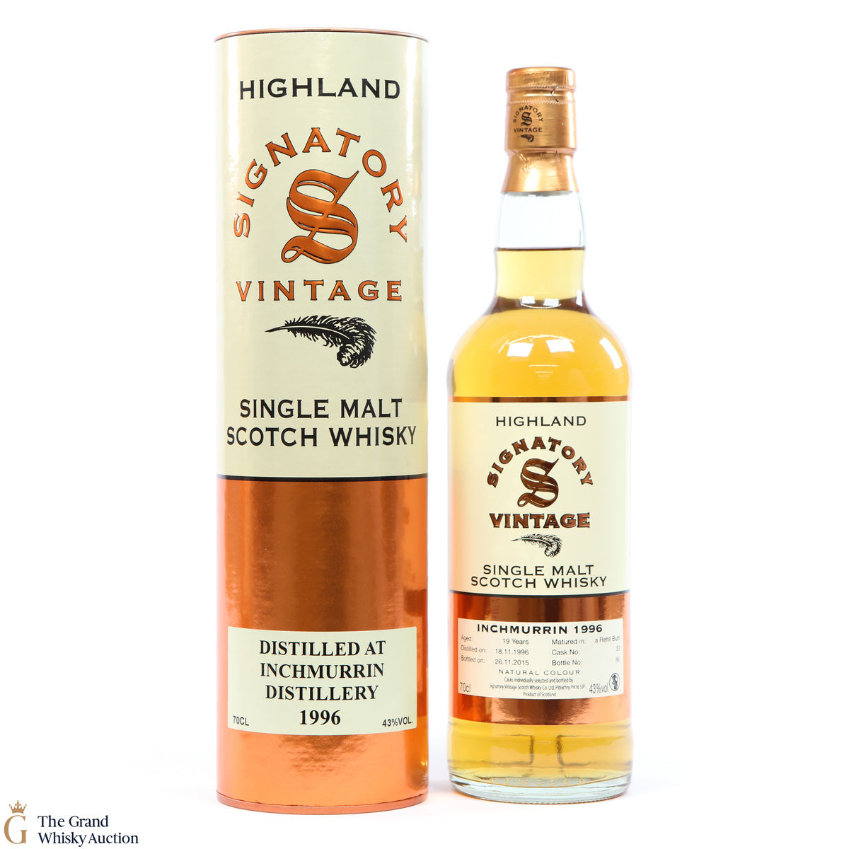Signatory Vintage 1996 - 19 Year Old - Inchmurrin