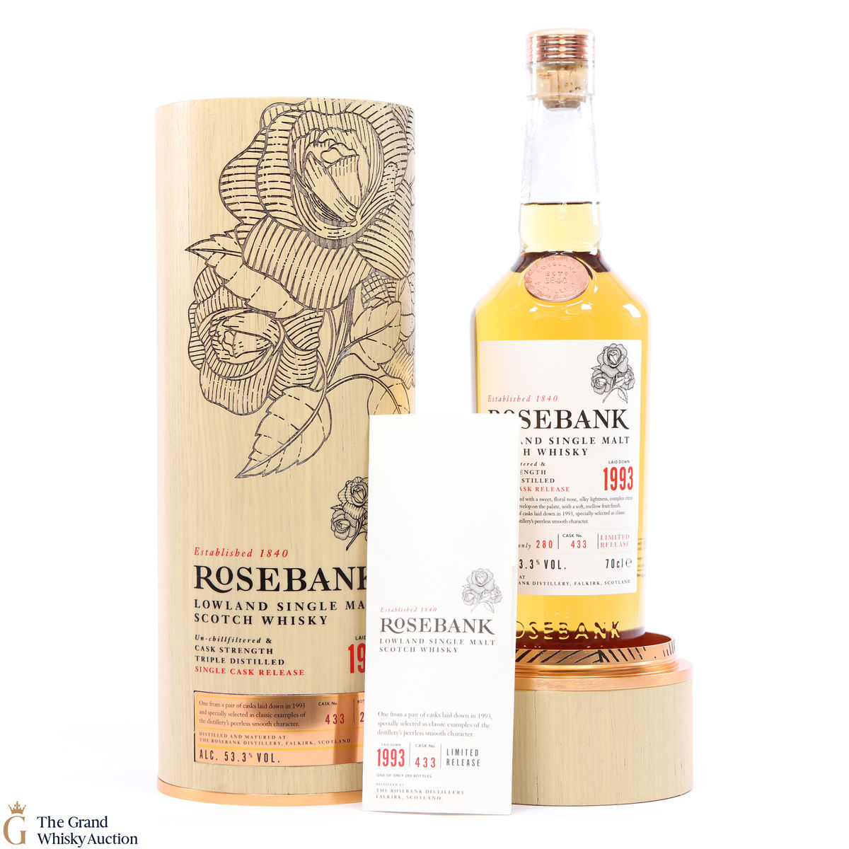 Rosebank - 27 Year Old Cask #433 53.3% 
