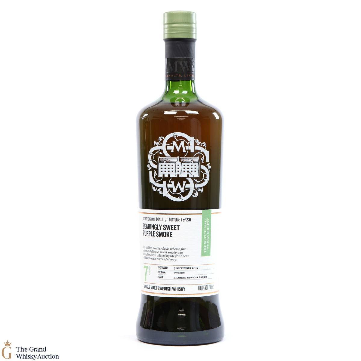 7 Year Old SMWS 144.1 Searingly Sweet Purple Smoke