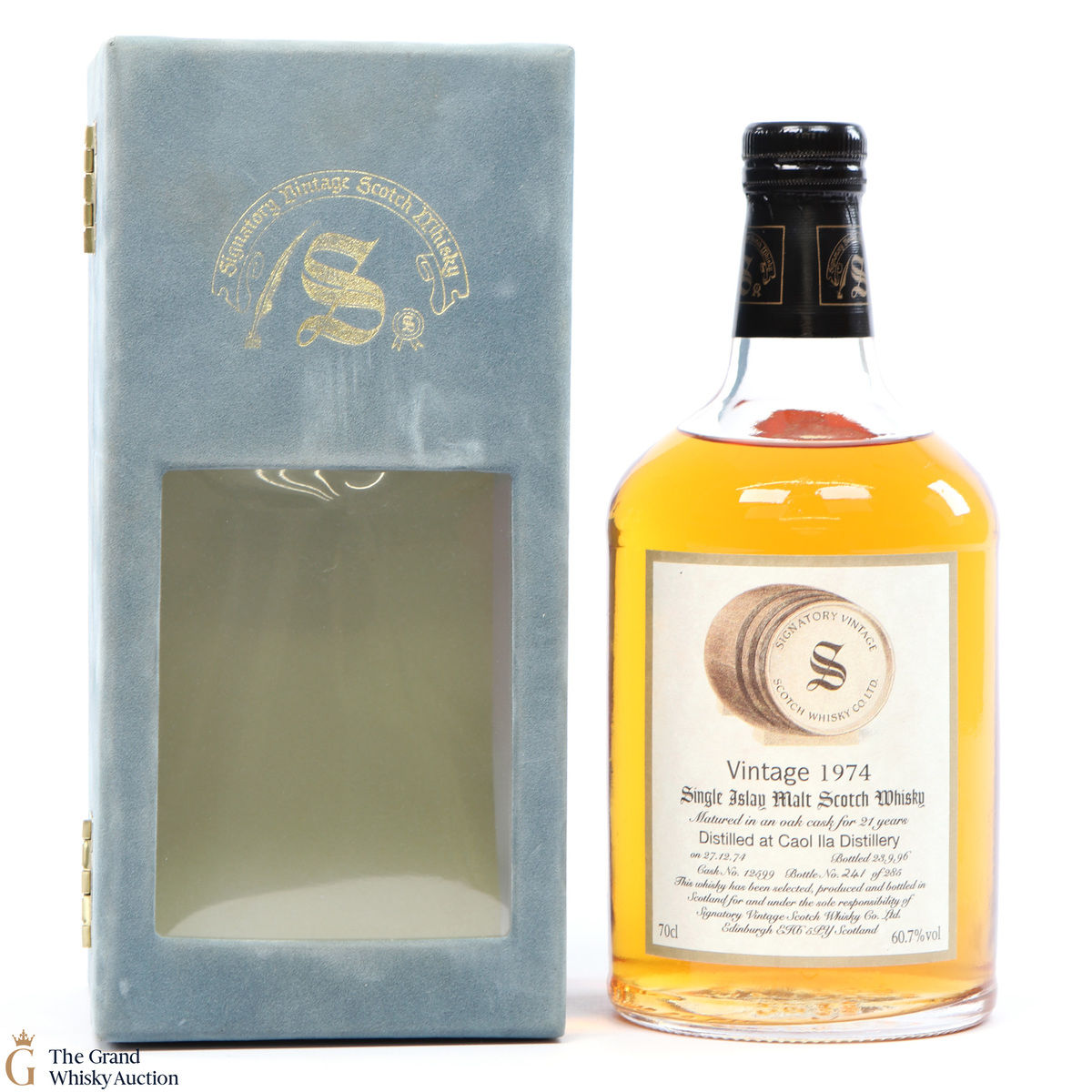Caol Ila - Signatory 21 Year Old - 1974 Vintage