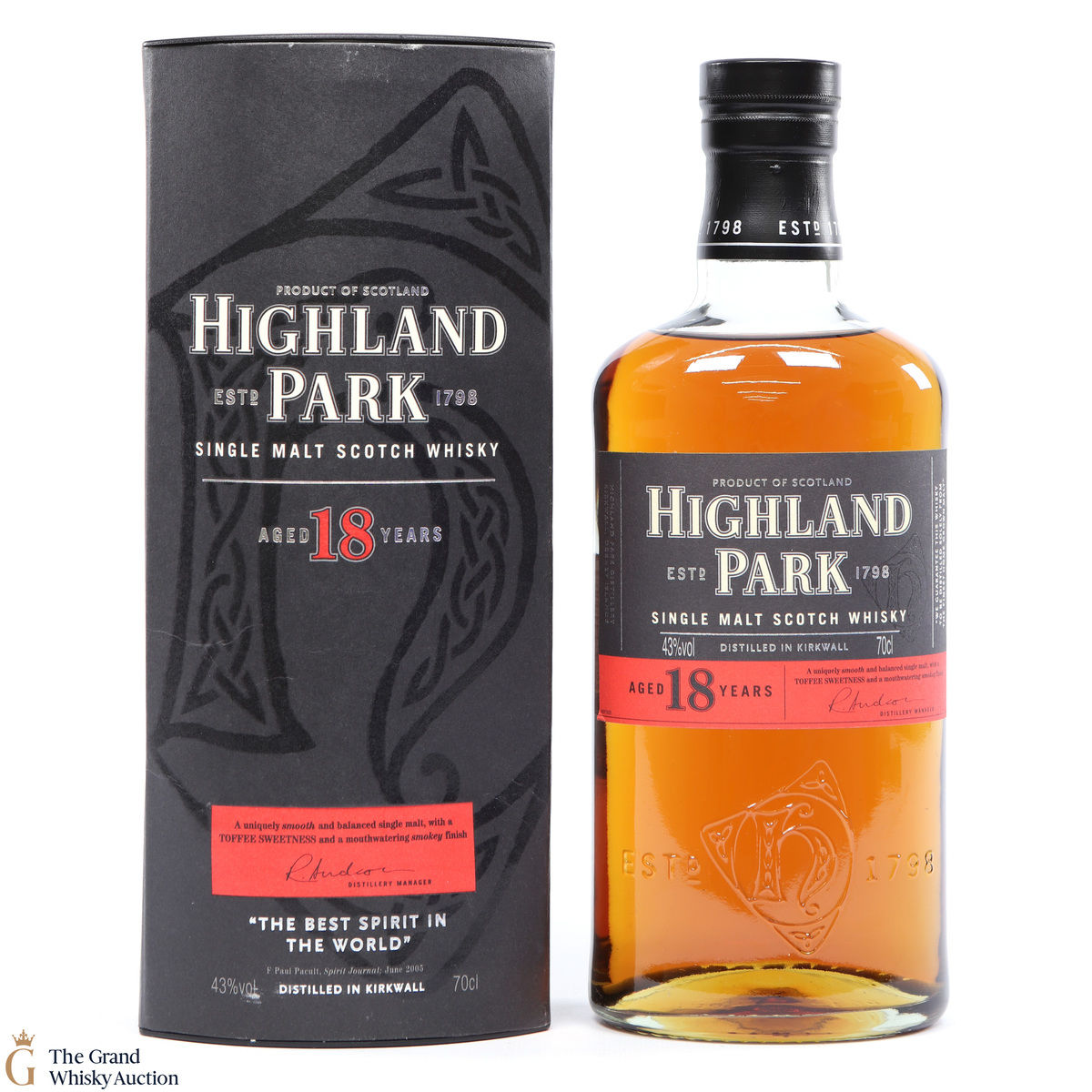 Highland Park - 18 Year Old (Signed Limited Edition)