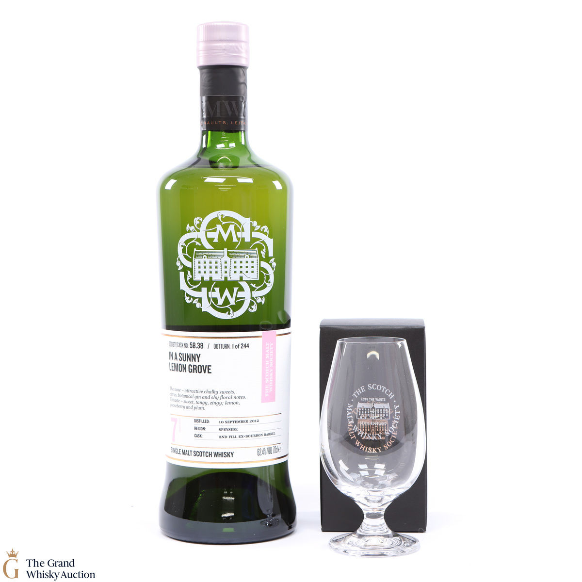 Strathisla - 7 Year Old SMWS - 58.38 - In a Sunny Lemon Grove + Glass