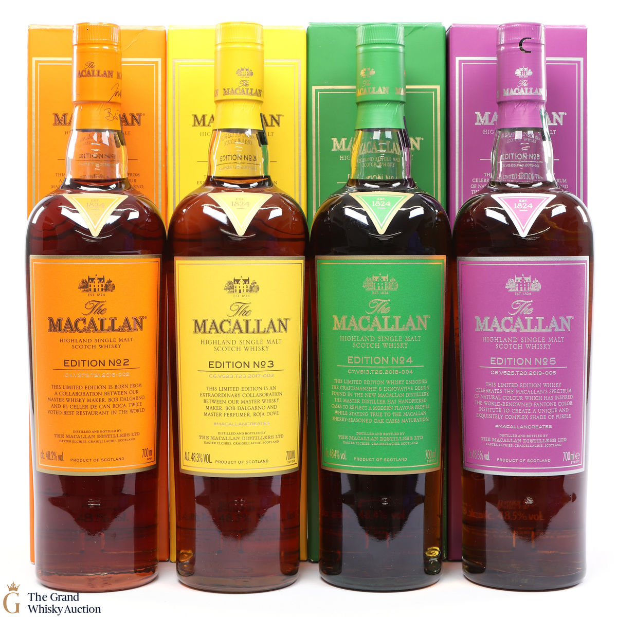 Macallan - Edition 2,3,4,5