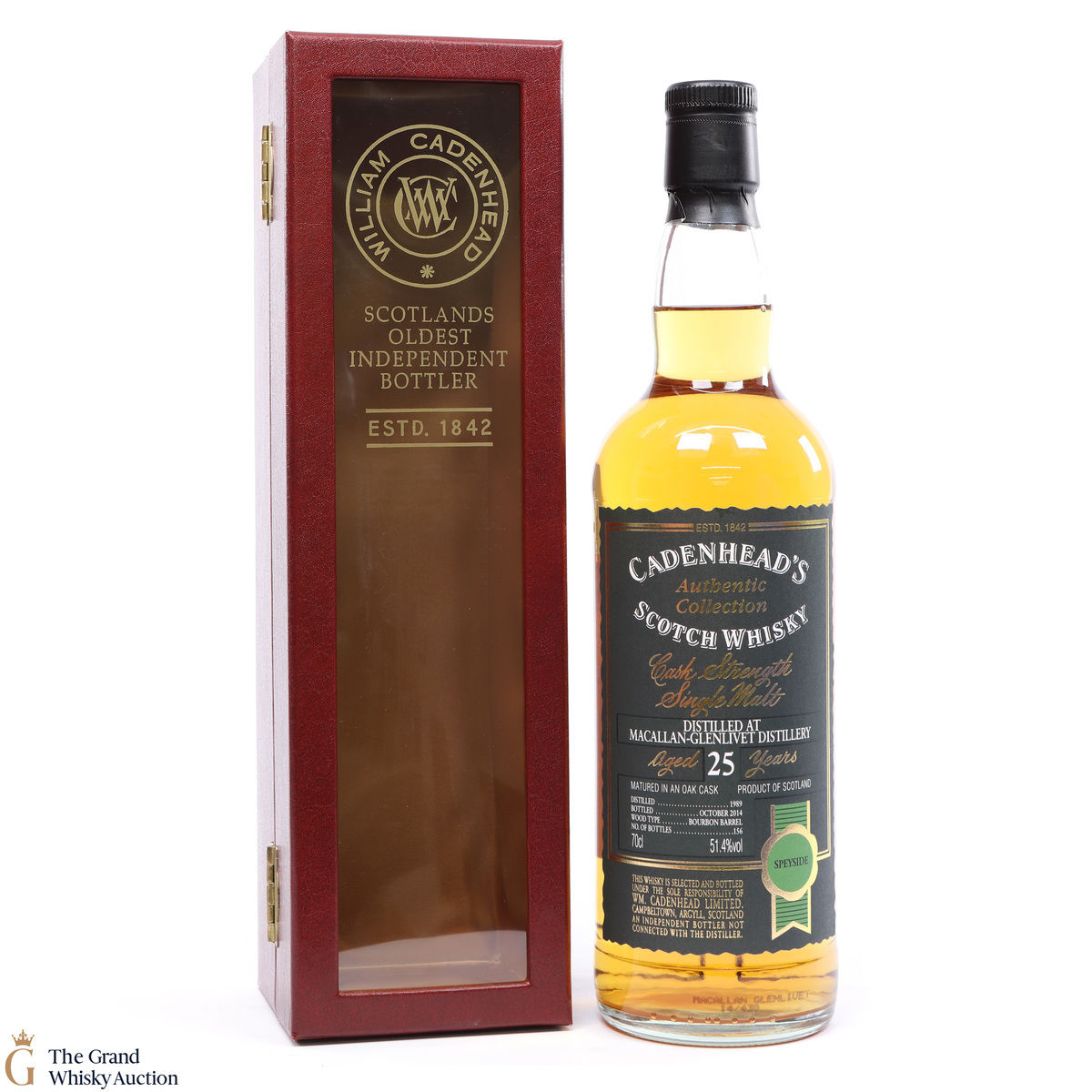 Macallan-Glenlivet - 25 Year Old - 1989 Cadenhead's
