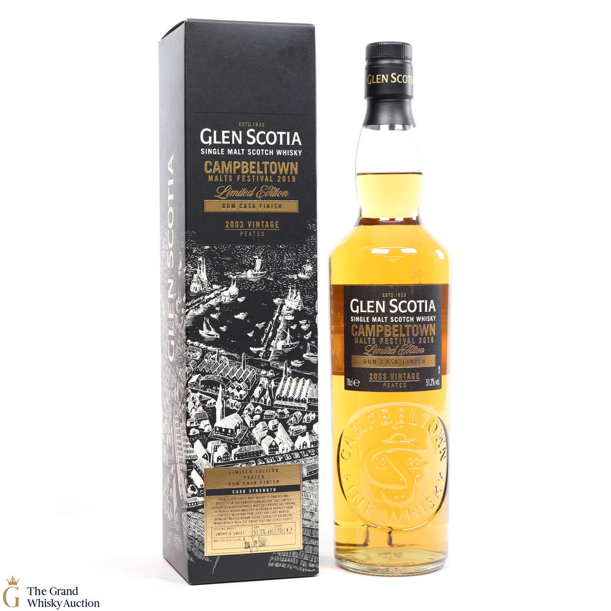 Glen Scotia - Rum Cask Finish Limited Edition - Campbeltown Festival 2019