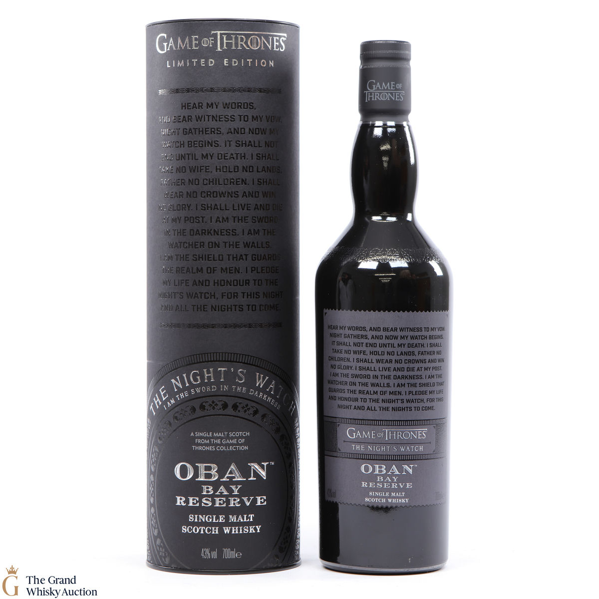 Oban - The Night's Watch - Game of Thrones