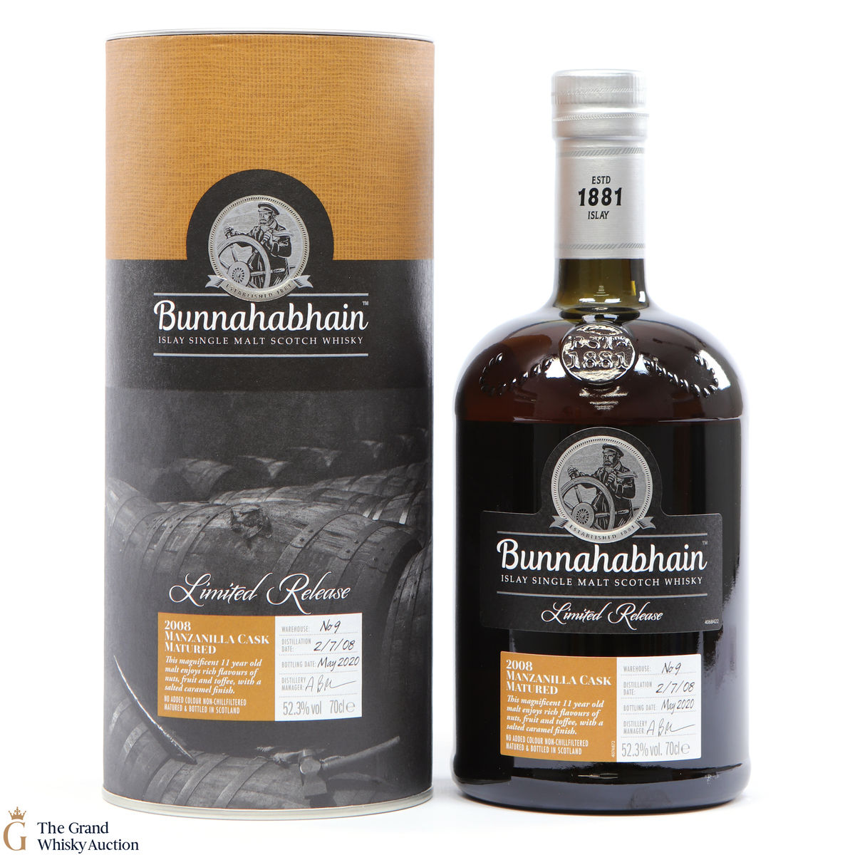 Bunnahabhain - 11 Year Old - 2008 Manzanilla Cask