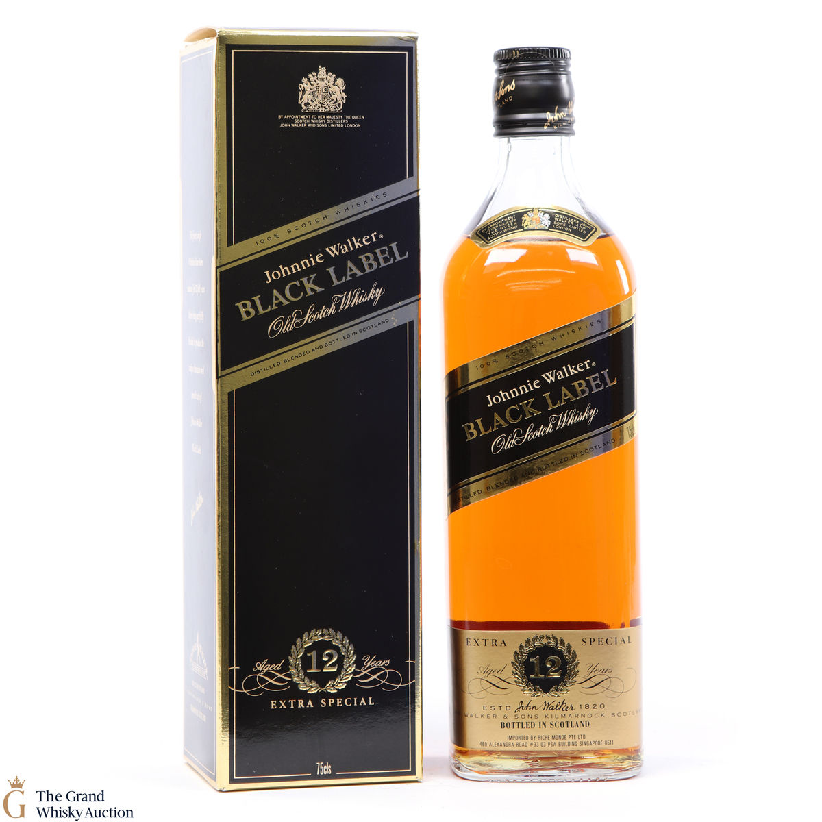Johnnie Walker - 12 Year Old-  Black Label 