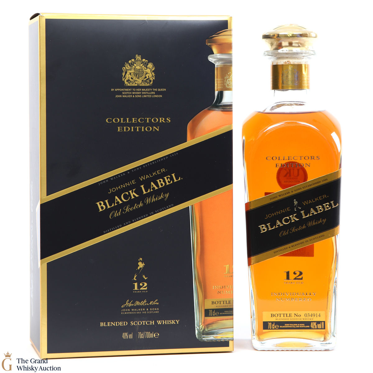 Johnnie Walker - 12 Year Old - Black Label - Collectors Edition