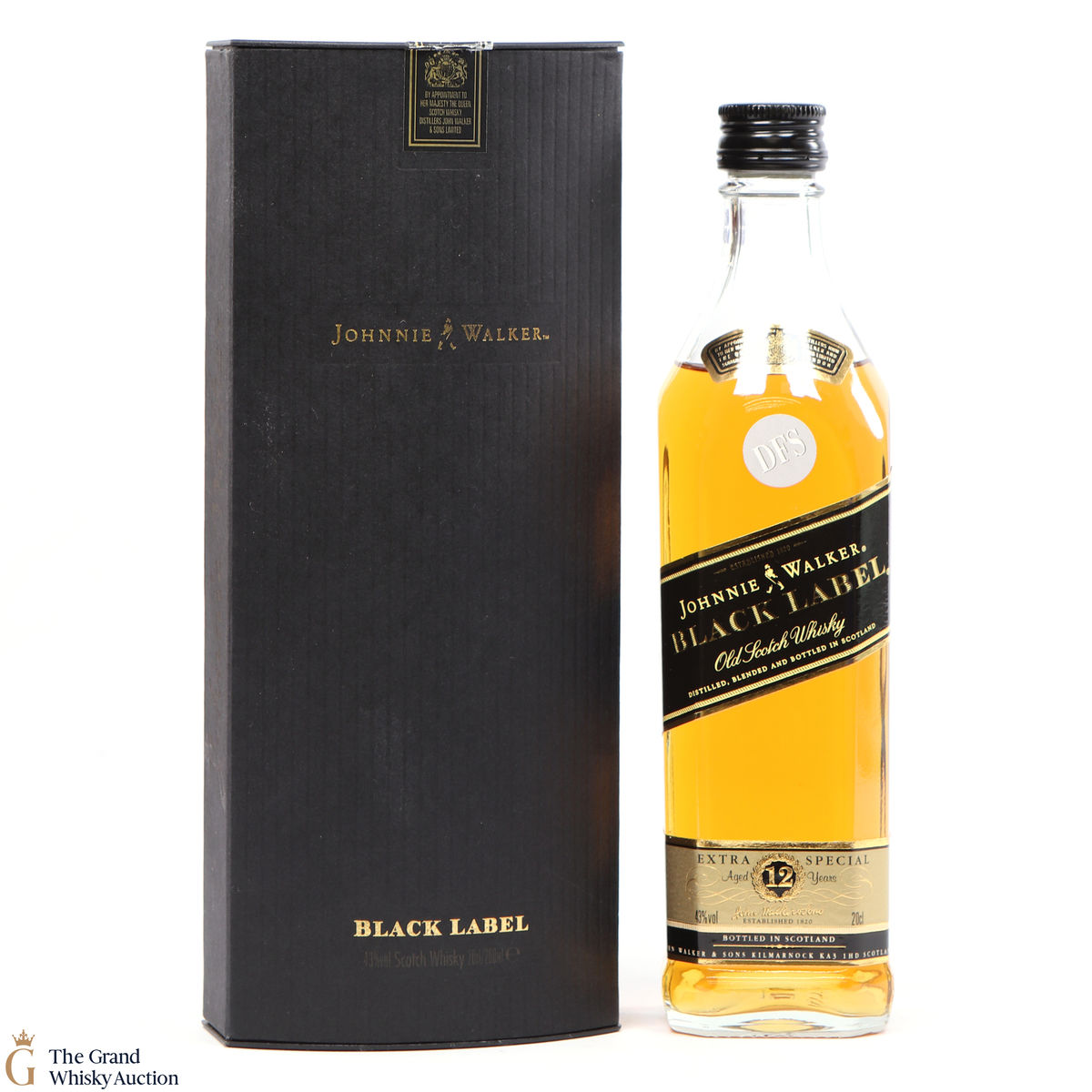 Johnnie Walker - 12 Year Old - Black Label (20cl)