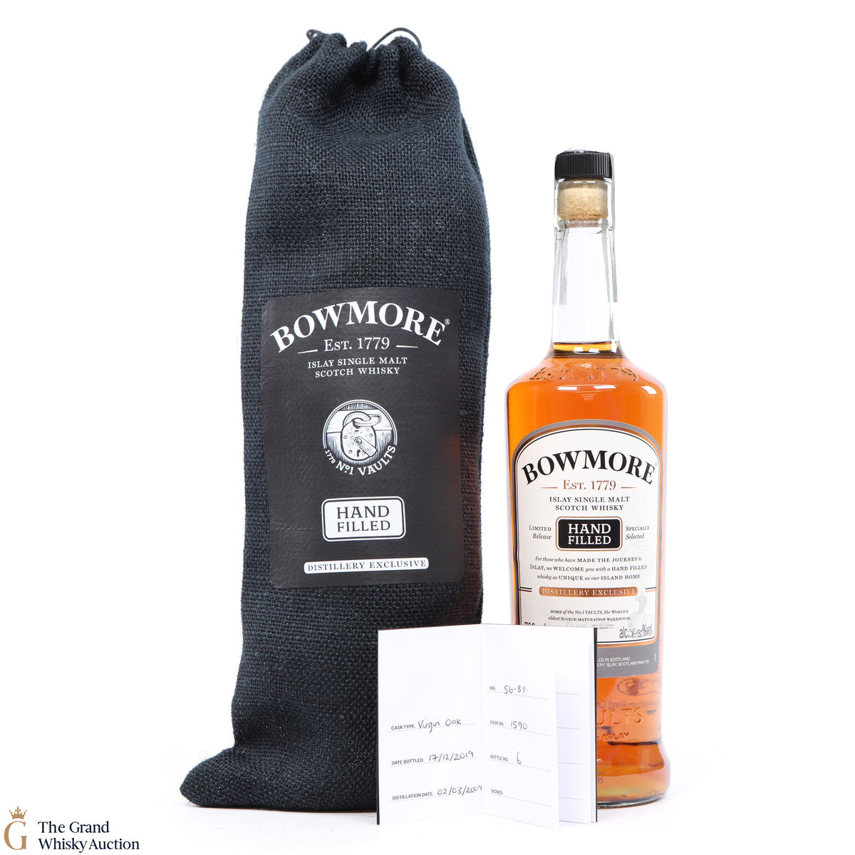 Bowmore - 18 Year Old 2001 - 2020 Hand Fill - Sherry Cask #1520