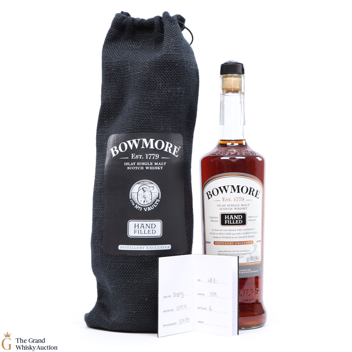 Bowmore - 24 Year Old 1995 - 2019 Hand Fill - Sherry Cask #1558