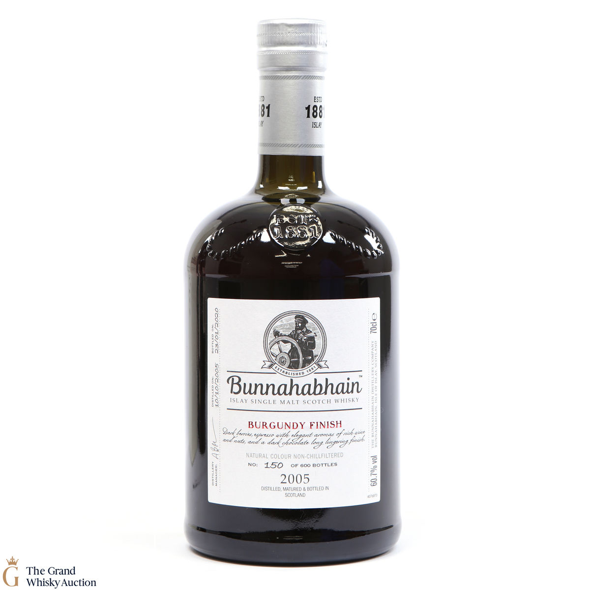 Bunnahabhain - 14 Year Old (2005) Burgundy Finish 