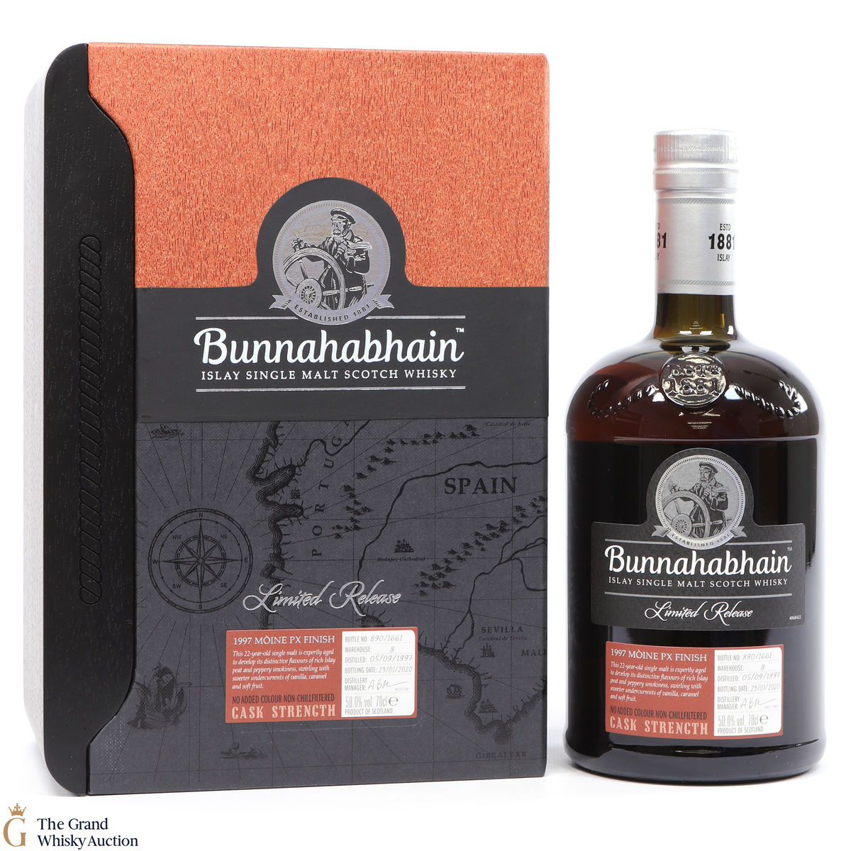Bunnahabhain - 22 Year Old 1997 - Moine PX Finish