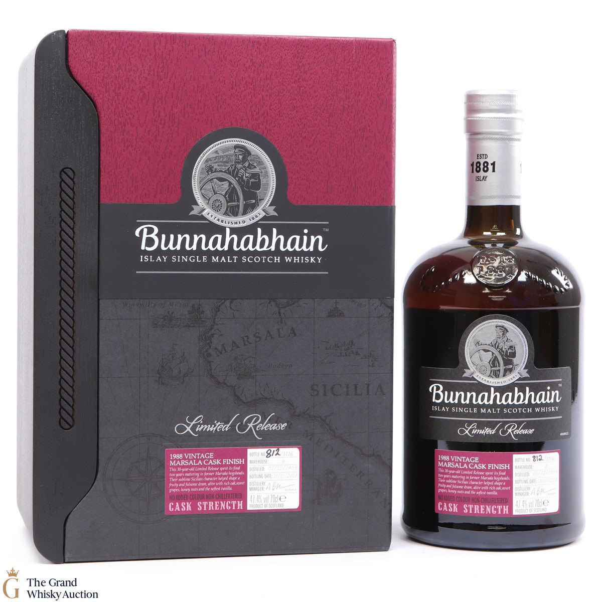 Bunnahabhain - 1988 30 Year Old - Marsala Finish