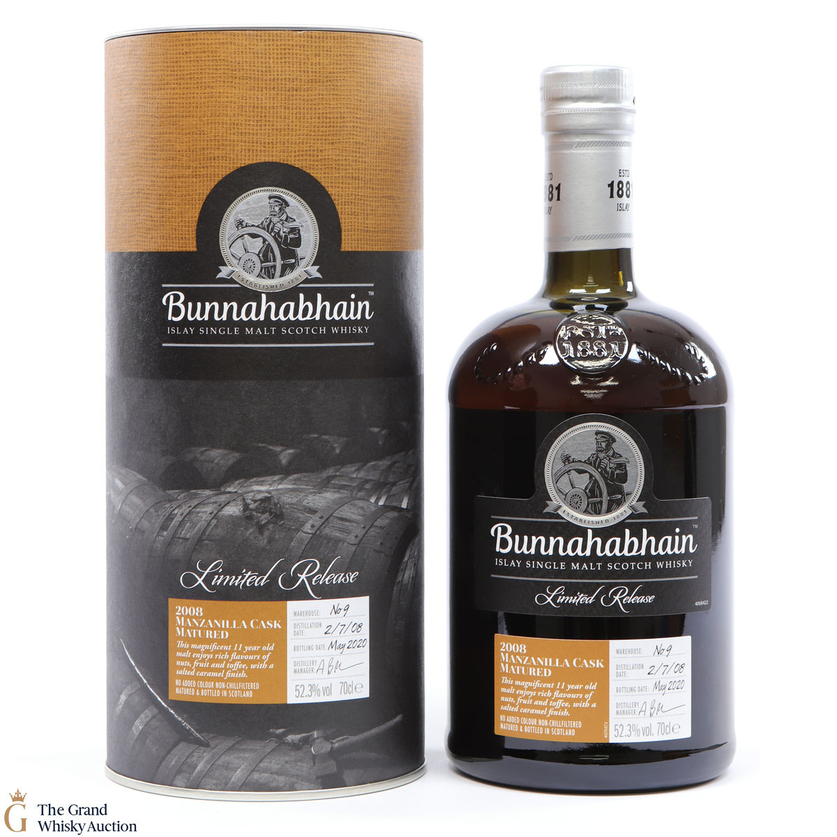 Bunnahabhain - 11 Year Old - 2008 Manzanilla Cask