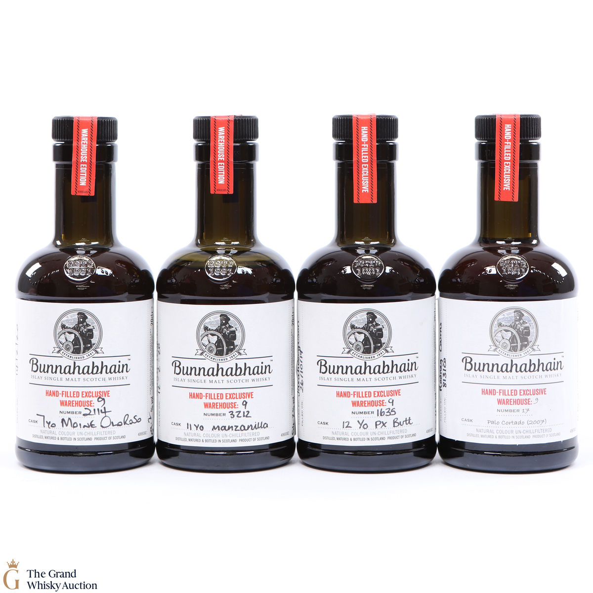 Bunnahabhain - Hand Fills (4 x 20cl)