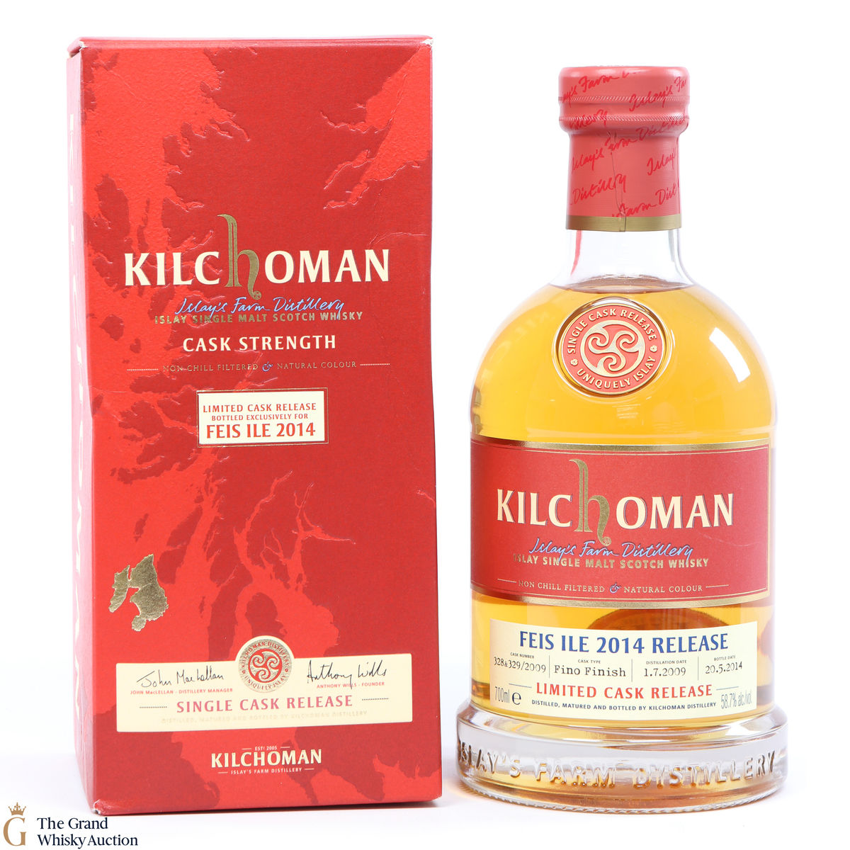 Kilchoman - 2009 Fino Sherry Finish Feis Ile 2014
