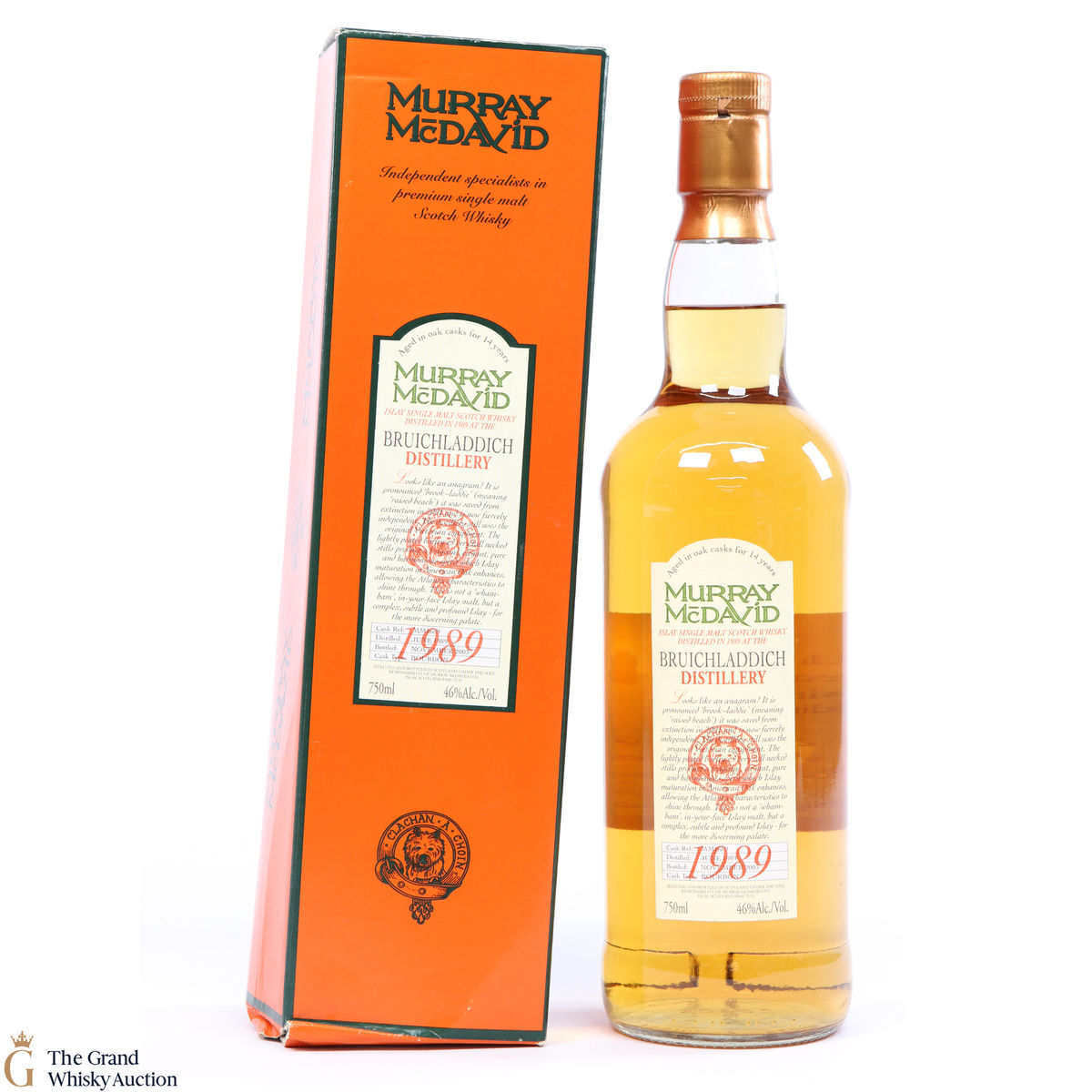 Bruichladdich - 1989 Murray McDavid 14 Year Old 75cl
