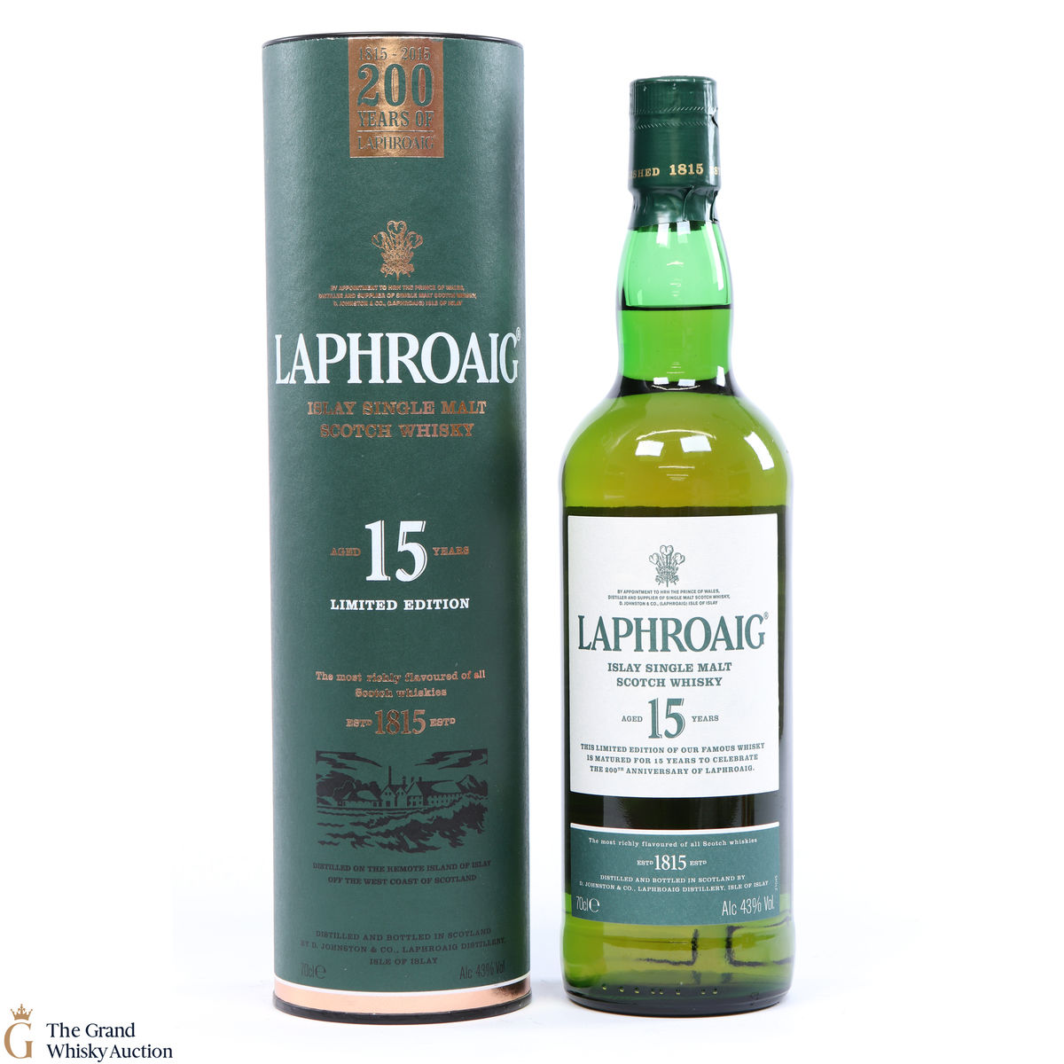 Laphroaig - 15 Year Old - 200th Anniversary Limited Edition