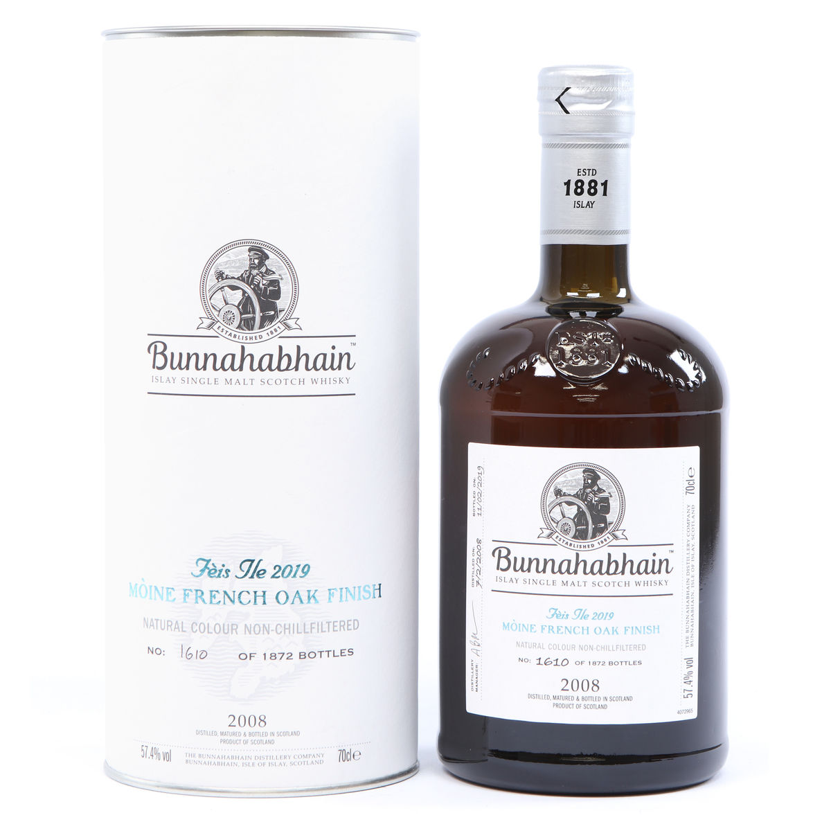 Bunnahabhain - 2008 - Moine French Oak Finish - Fèis Ìle 2019