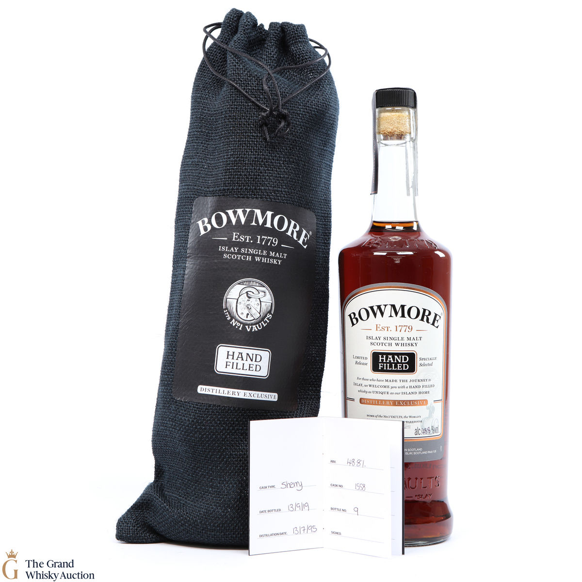 Bowmore - 24 Year Old 1995 - 2019 Hand Fill - Sherry Cask #1558