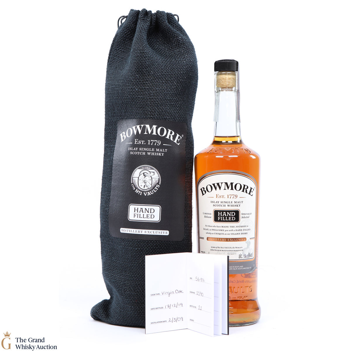 Bowmore - 10 Year Old - 2019 Hand Fill - Virgin Oak #1590