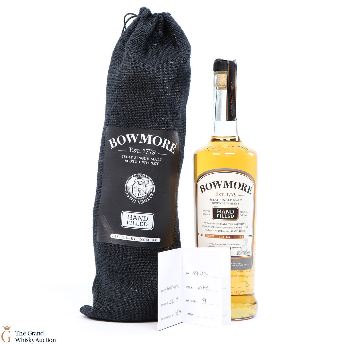 Bowmore - 15 Year Old - 2004 Hand Filled - Cask #1873