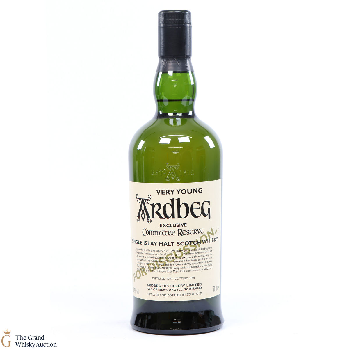 Ardbeg - Very Young 1997-2003 Committee Release