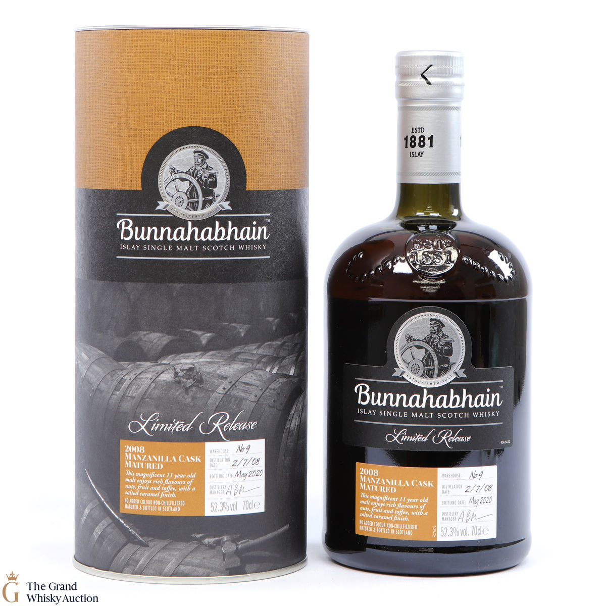 Bunnahabhain - 11 Year Old - 2008 Manzanilla Cask