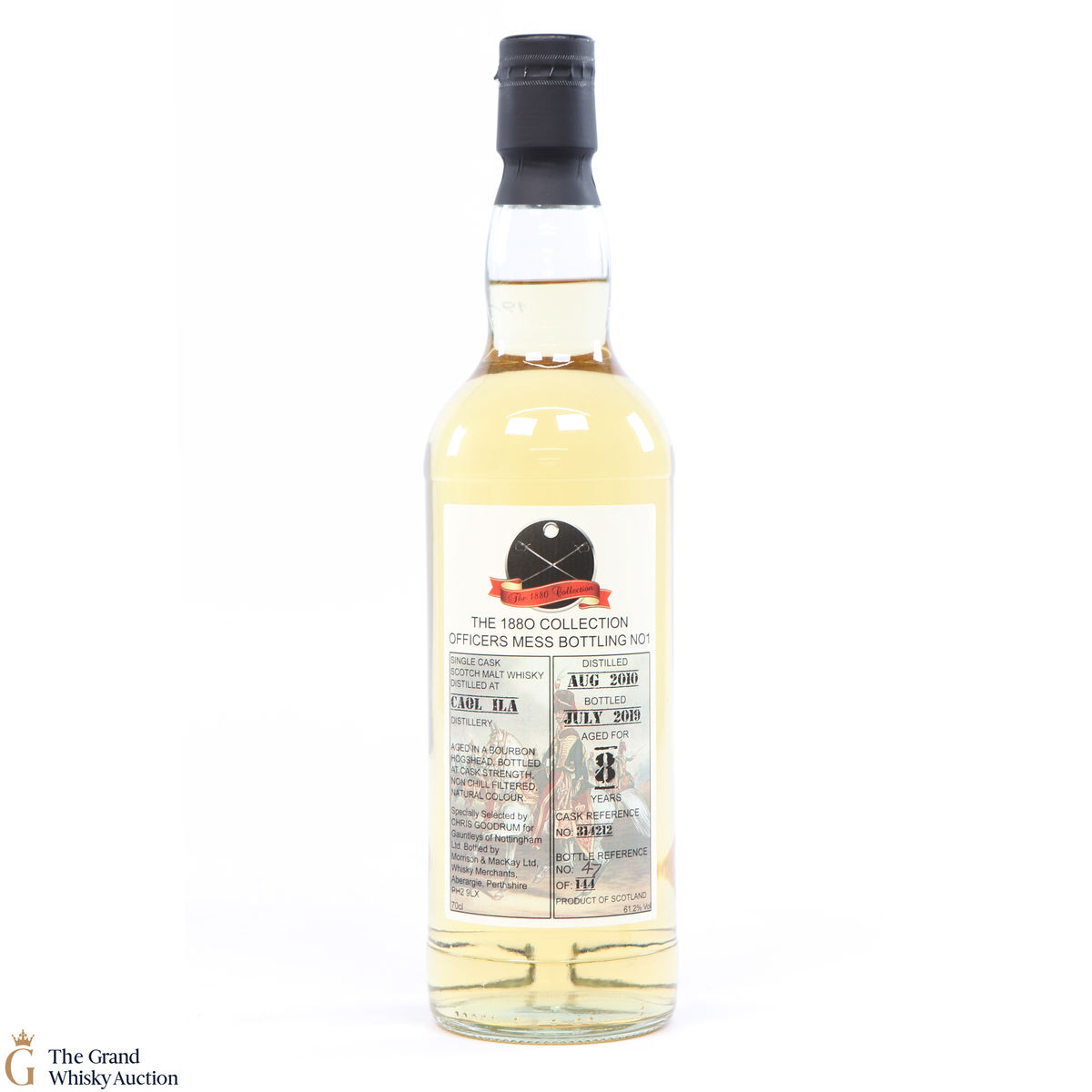 Caol Ila - 8 Year Old 2010 1800 Officer Mess Bottling No1