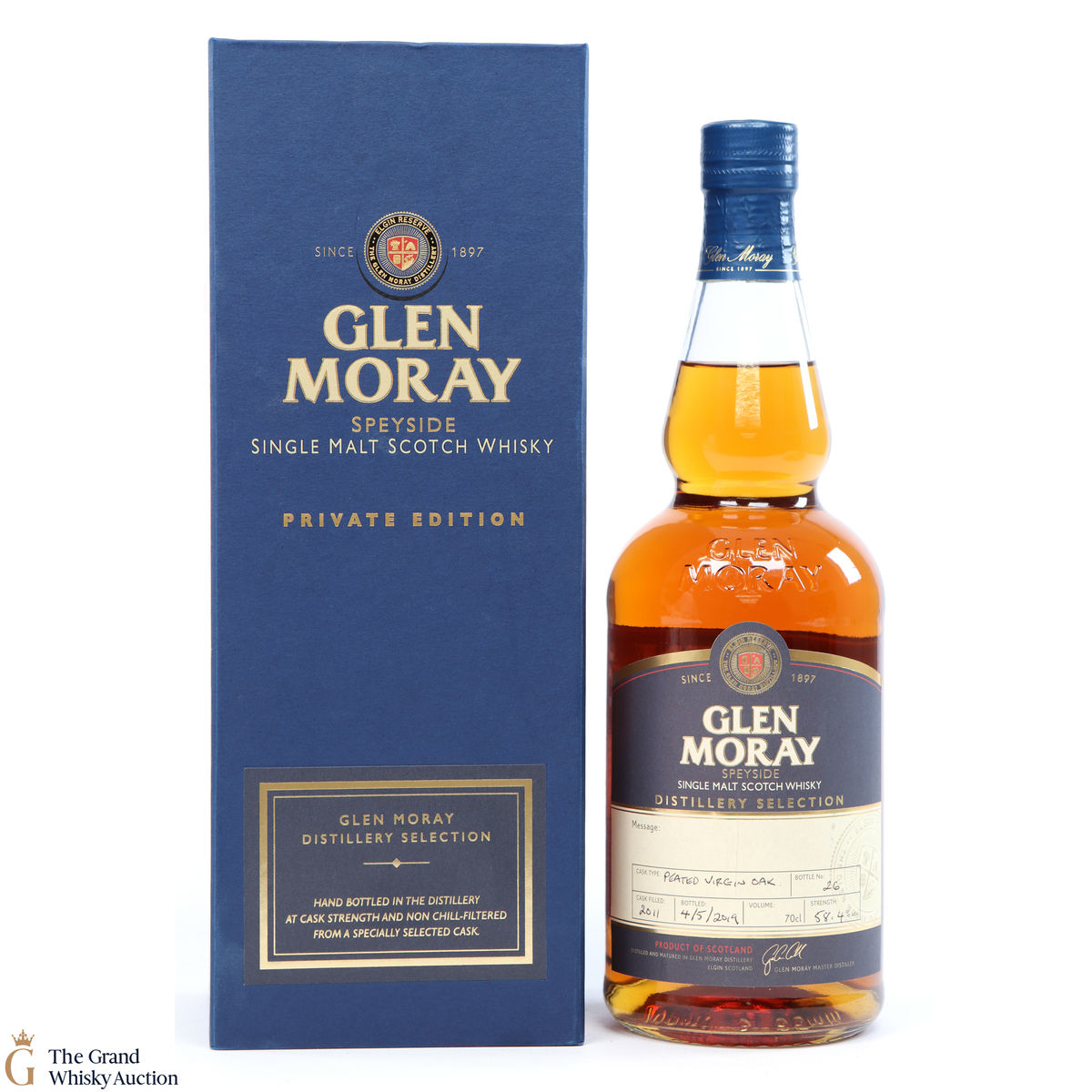 Glen Moray - Distillery Selection Peated Virgin Oak 2011