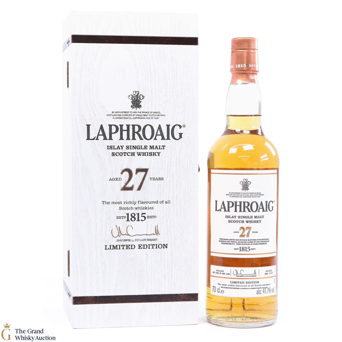 Laphroaig - 27 Year Old Limited Edition 1989